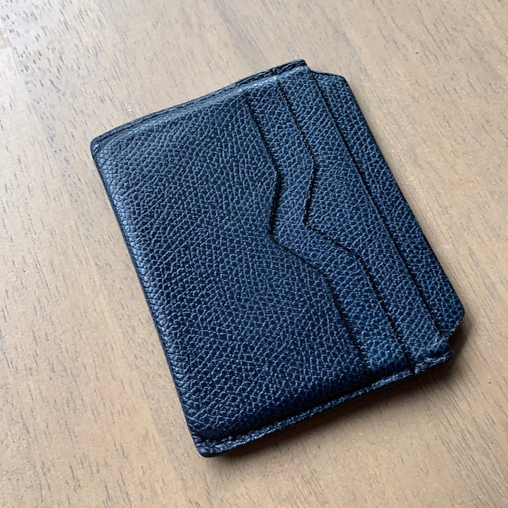 Valextra card case/ Milan